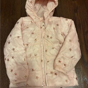Pink Star Kids Jacket